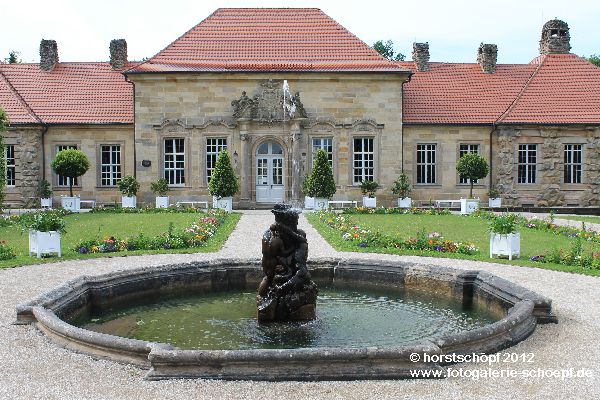 Bayreuth Eremitage - Nordparterre Brunnen